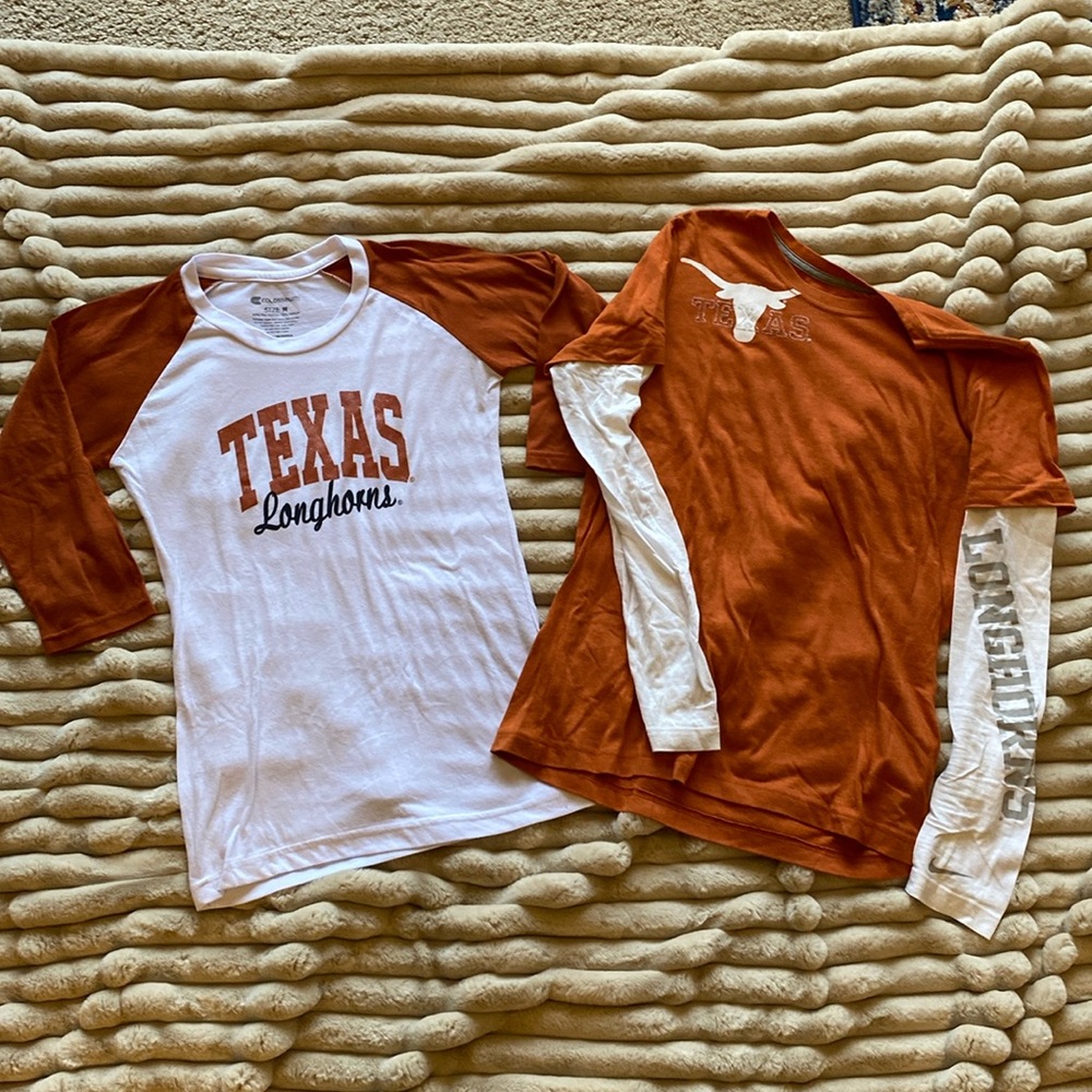 Colosseum And Nike Texas Longhorn T-shirts size medium